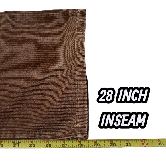 NEW SAGE THE LABEL kahlo washed cord pant in brown Size SMALL NWT - Picture 9 of 10
